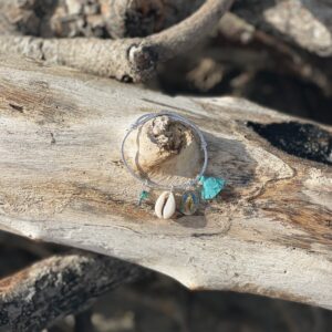 Bracelet "Mes Gris-Gris" - Bleu mer du sud – Image 2