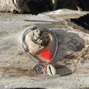 Bracelet "Mes Gris-Gris" - Rose punchy